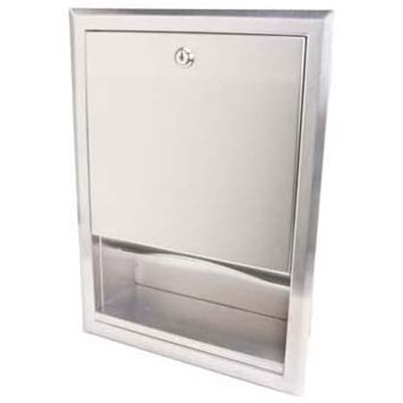 Bobrick Dispenser, Paper Towel , Recessed B-359
